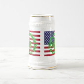 セントパーソナライズされた・パトリックの飲みチーム ビールジョッキ (中央)