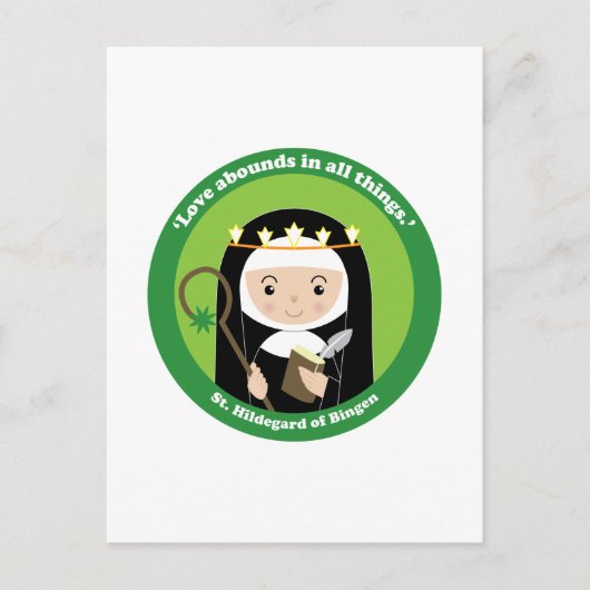 セントヒルデガード ポストカード (正面)