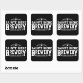 セントビエールブルワリーBrew Pubロゴ スクエアシール (シート)