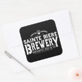セントビエールブルワリーBrew Pubロゴ スクエアシール (封筒)