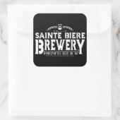 セントビエールブルワリーBrew Pubロゴ スクエアシール (バッグ)