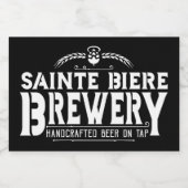 セントビエールブルワリーBrew Pubロゴ フードラベル (シングルラベル)