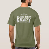 セントビエールブルワリーBrew Pubロゴ Tシャツ (裏面)