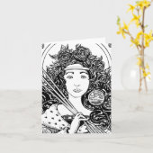 セントビクトリアノテカード カード (黄色い花)