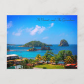 セントビンセントおよびグレナディーンカリブの諸島 シーズンポストカード (正面)