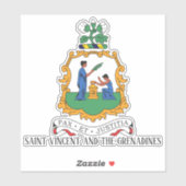 セントビンセントおよびグレナディーン諸島国営軍服 シール (シート)