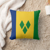 セントビンセントおよびグレナディーン諸島国旗 クッション (ブランケット)