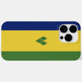 セントビンセントおよびグレナディーン諸島国旗 Case-Mate iPhoneケース (裏面 (横))