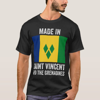 セントビンセントおよびグレナディーン諸島製//国旗 Tシャツ