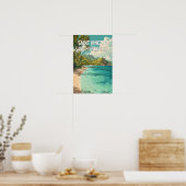 セントビンセントおよびグレナディーン諸島 イラスト ポスター (キッチン)