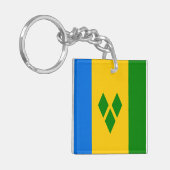 セントビンセントおよびグレナディーン諸島 キーホルダー (正面左)