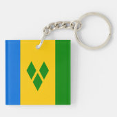 セントビンセントおよびグレナディーン諸島 キーホルダー (裏面)