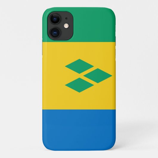 セントビンセントとグレナディーン旗 Case-Mate iPhoneケース (裏面)