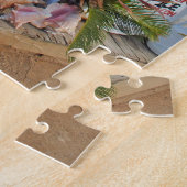 セントビンセントの屋台に貝殻を詰める。 ジグソーパズル (側面)