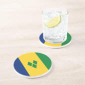 セントビンセントの旗 コースター (側面)