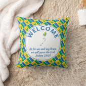 セントビンセントカスタムクリスチャン歓迎 クッション (ブランケット)