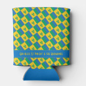 セントビンセントグレナディーンパーソナライズされた州旗 缶クーラー (裏面)