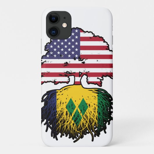 セントビンセントビンセントアメリカ合衆国の木の根 Case-Mate iPhoneケース (裏面)