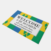 セントビンセントファミリーウェルカム ドアマット (アングル)