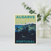 セントビンセント岬イラストレーションアルガルヴポルトガル ポストカード (スタンド正面)