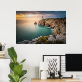 セントビンセント岬 | Sagres, Algarve,ポルトガル ポスター (ホームオフィス)