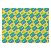 セントビンセント州旗 テーブルクロス (正面(横))