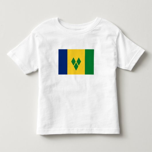セントビンセント旗 トドラーTシャツ (正面)