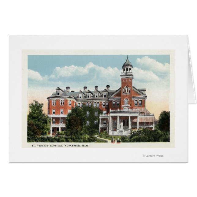 セントビンセント病院の外観 (正面横)