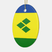 セントビンセント セラミックオーナメント (左)