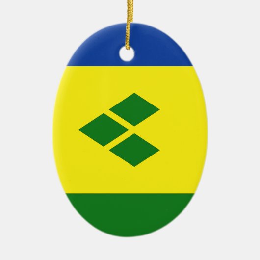 セントビンセント セラミックオーナメント (正面)