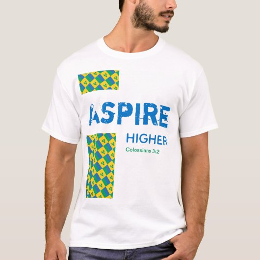 セントビンセントASPIRE高キリスト教聖なる書物、 経典 Tシャツ (正面)