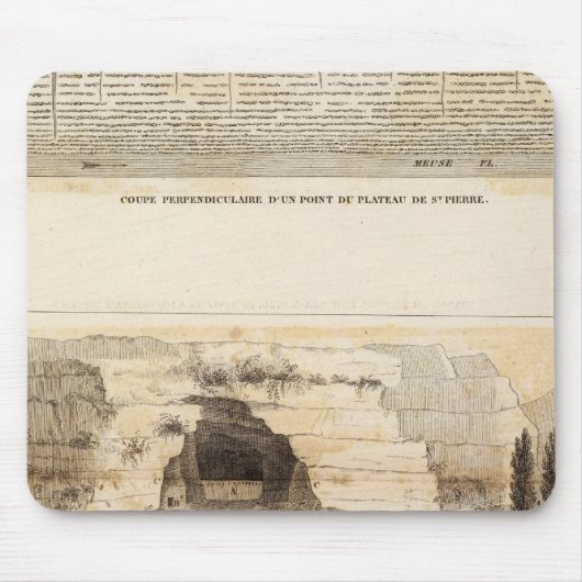 セントピエール高原 マウスパッド (正面)