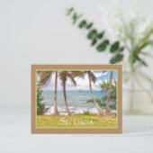 セントピジョン島からの大西洋の眺め。ルシア ポストカード (スタンド正面)