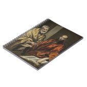 セントピーターおよびセントポール| c.1605-8 (キャンバスの油) ノートブック (左側)