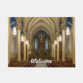 セントピーターのカトリック教会JC ドアマット (正面)