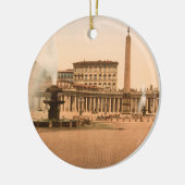 セントピーターのスクエア、バチカン市国 セラミックオーナメント (左)