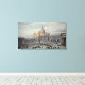 セントピーターの外観 キャンバスプリント (インサイチュ (ウッドフロア))