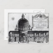 セントピーターの縦断面 ポストカード (正面/裏面)