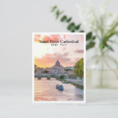 セントピーターカテドラルローマイタリア ポストカード (スタンド正面)