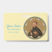 セントピータークレバー(BK 058、スタイル1) バッジ (裏面)