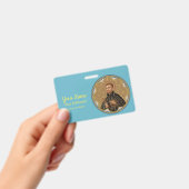 セントピータークレバー(BK 058、スタイル1) バッジ (手持ち)