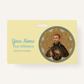 セントピータークレバー(BK 058、スタイル1) バッジ (裏面)