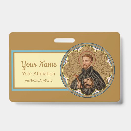 セントピータークレバー(BK 058、スタイル2) バッジ (正面)