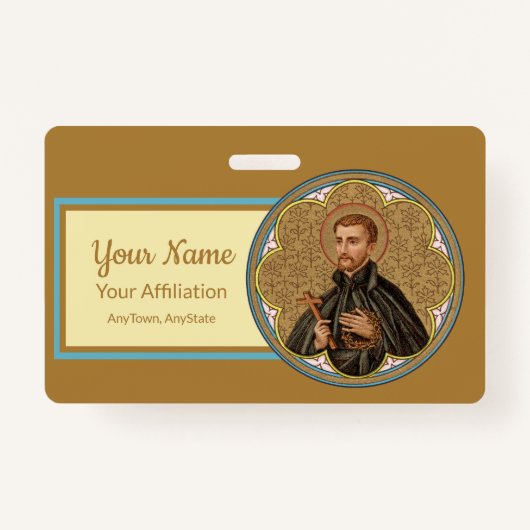 セントピータークレバー(BK 058、スタイル2) バッジ (正面)