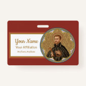 セントピータークレバー(BK 058、スタイル2) バッジ (裏面)