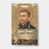 セントピータークレバー(BK 058、スタイル3) バッジ (裏面)