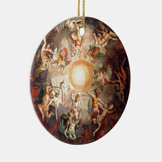 セントピータースバッティリャローマイタリア セラミックオーナメント (右)