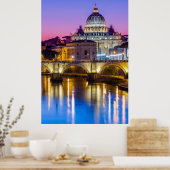 セントピーターズカテドラルバチカンシティローマデュスク ポスター (キッチン)