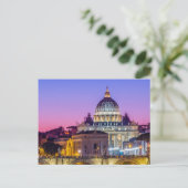 セントピーターズカテドラルバチカンシティローマデュスク ポストカード (スタンド正面)