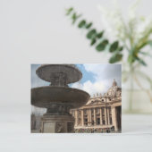 セントピーターズスクエアに集まる群衆 ポストカード (スタンド正面)